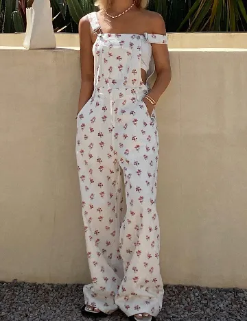 Salopeta Dazy, floral print