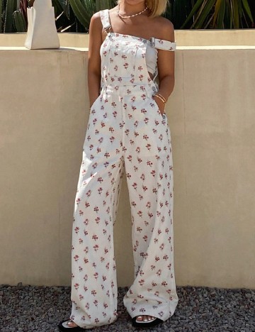 Salopeta Dazy, floral print