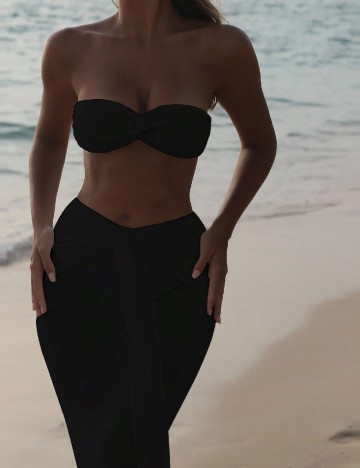 Costum de baie SHEIN, negru