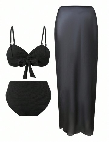 Costum de baie SHEIN, negru