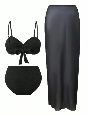 Costum de baie SHEIN, negru