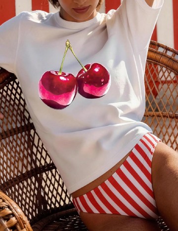 Tricou SHEIN, alb