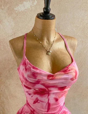 Rochie scurta SHEIN, roz