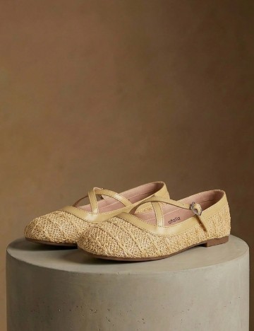 Balerini SHEIN, crem