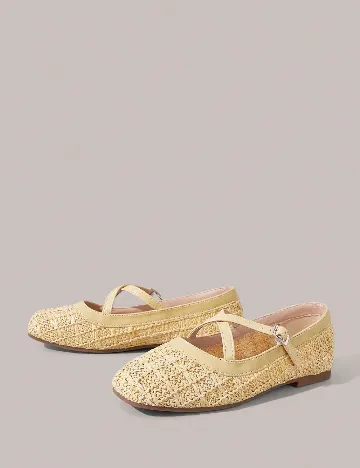 Balerini SHEIN, crem