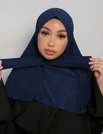 Hijab SHEIN, bleumarin