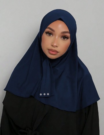 Hijab SHEIN, bleumarin