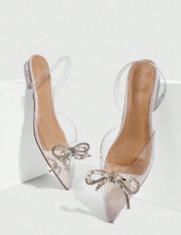 Pantofi Cuccoo, transparent