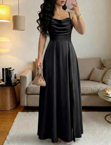 Rochie lunga SHEIN, negru