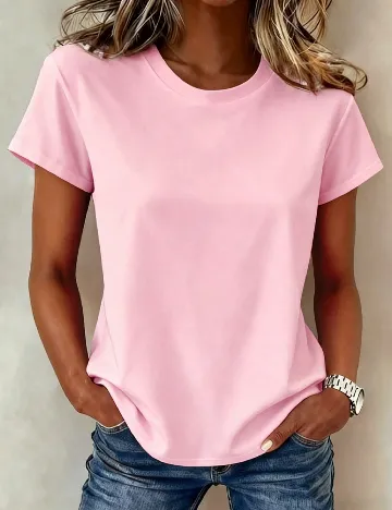 Tricou SHEIN, roz