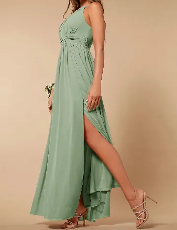 Rochie lunga SHEIN, verde