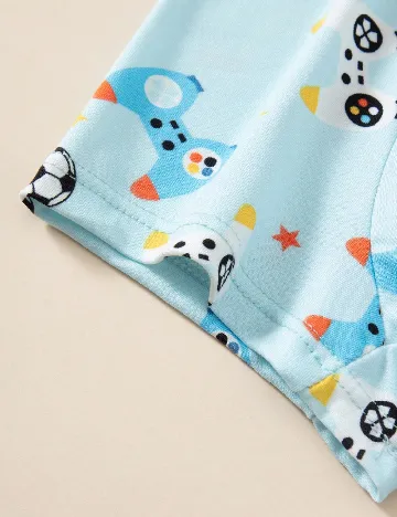 Set Boxeri 4 perechi Shein Kids, mix culori