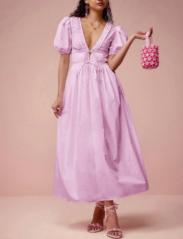 Rochie lunga SHEIN, roz
