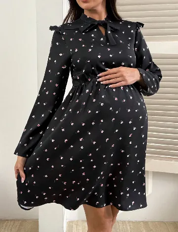 Rochie scurta SHEIN Maternity, negru