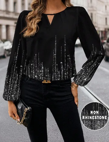 Bluza SHEIN, negru