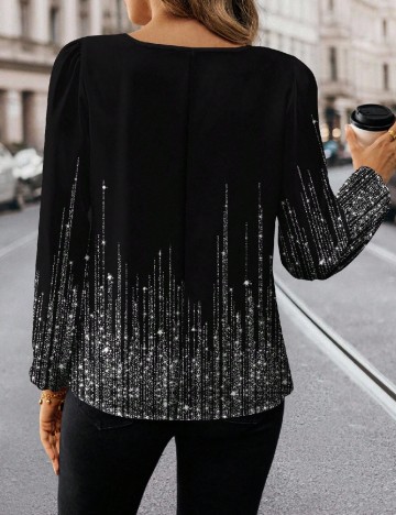 Bluza SHEIN, negru