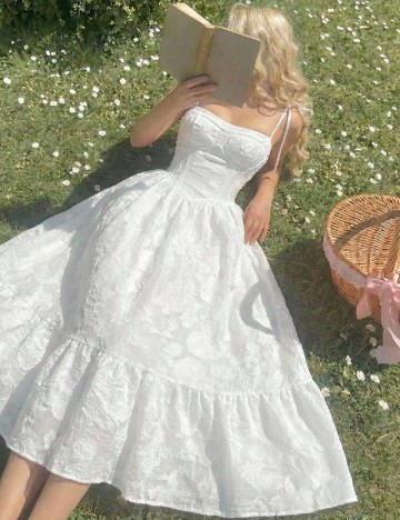 Rochie lunga SHEIN, alb