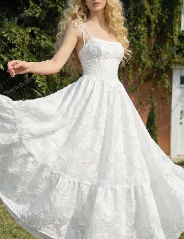Rochie lunga SHEIN, alb