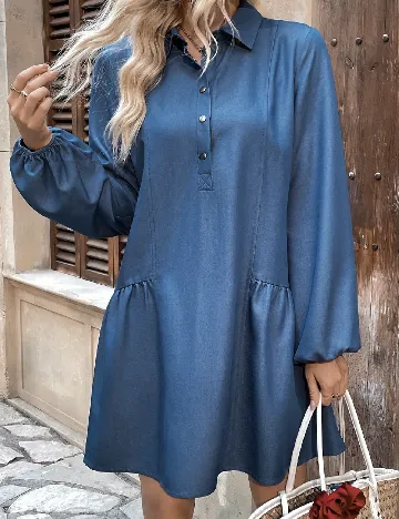Rochie scurta SHEIN, albastru