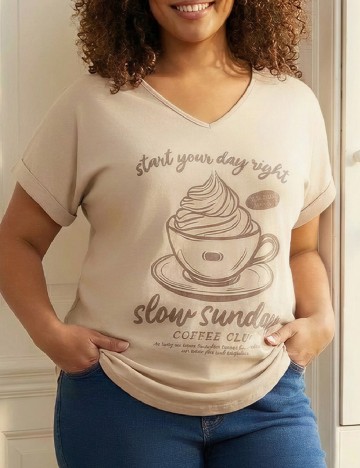 Tricou Ellerissa, maro