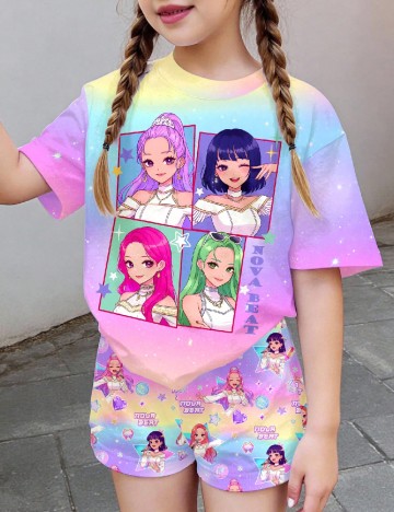 Compleu Shein Kids, mix culori
