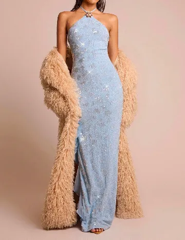 Rochie lunga SHEIN, albastru