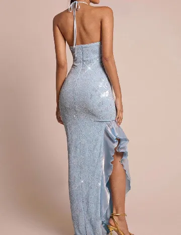 Rochie lunga SHEIN, albastru