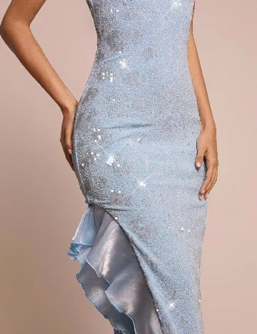 Rochie lunga SHEIN, albastru