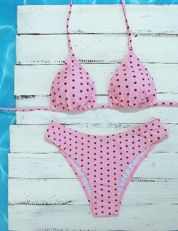 Costum de baie SHEIN, roz