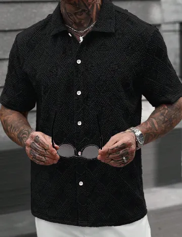 Camasa SHEIN, negru