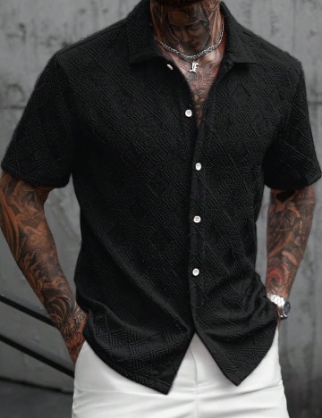 Camasa SHEIN, negru