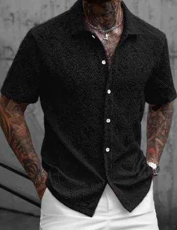 Camasa SHEIN, negru