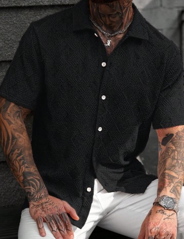 Camasa SHEIN, negru