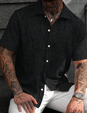 Camasa SHEIN, negru