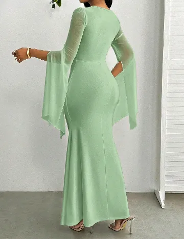 Rochie lunga SHEIN, verde