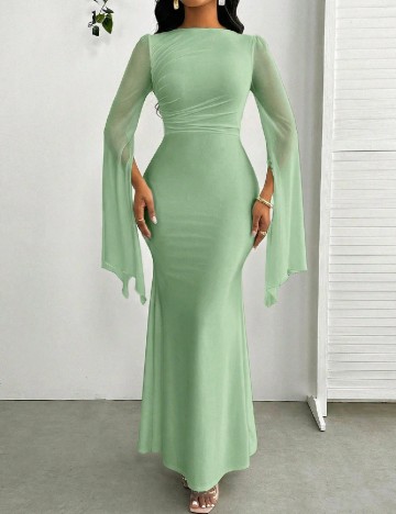 Rochie lunga SHEIN, verde