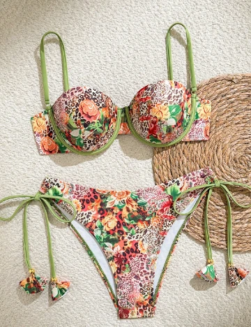 Costum de baie SHEIN, mix culori