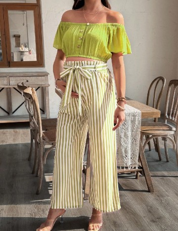 Compleu SHEIN Maternity, verde