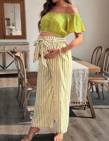 Compleu SHEIN Maternity, verde