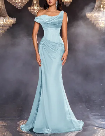 Rochie lunga SHEIN, albastru