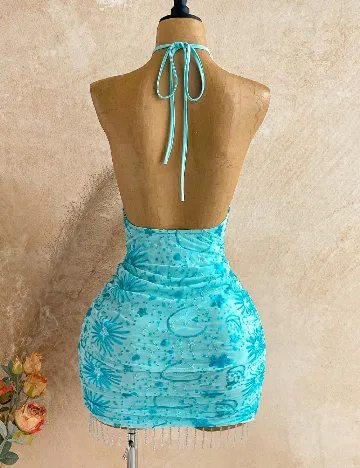 Rochie scurta SHEIN, albastru