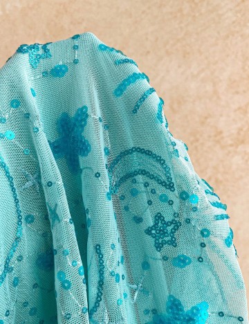 Rochie scurta SHEIN, albastru