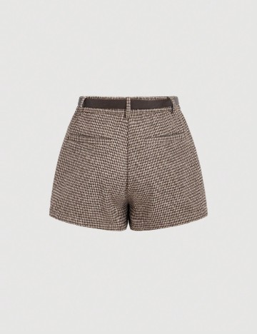 Fusta pantalon SHEIN, maro