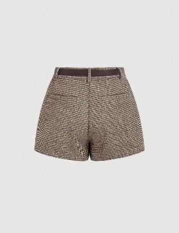 Fusta pantalon SHEIN, maro