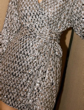 Rochie scurta MOTF, gri