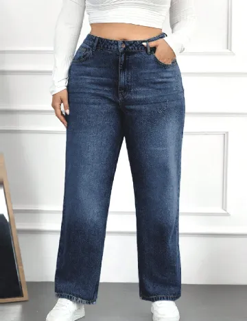 Blugi SHEIN CURVE, albastru