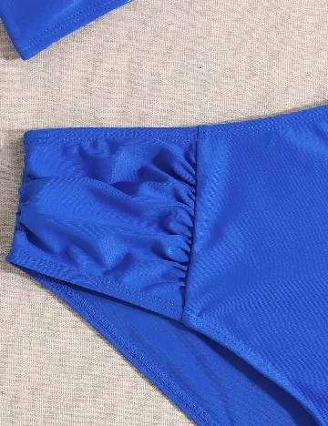 Costum de baie Shein Kids, albastru