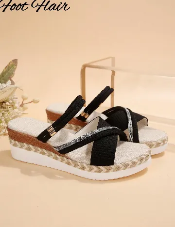Sandale SHEIN, negru