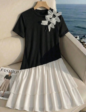 Rochie Shein Kids, negru