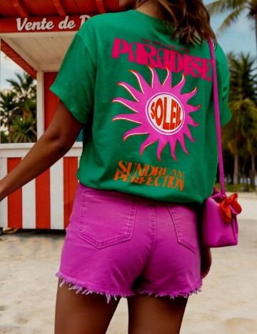 Tricou SHEIN, verde
